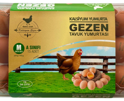 15'li Gezen Tavuk Yumurtası