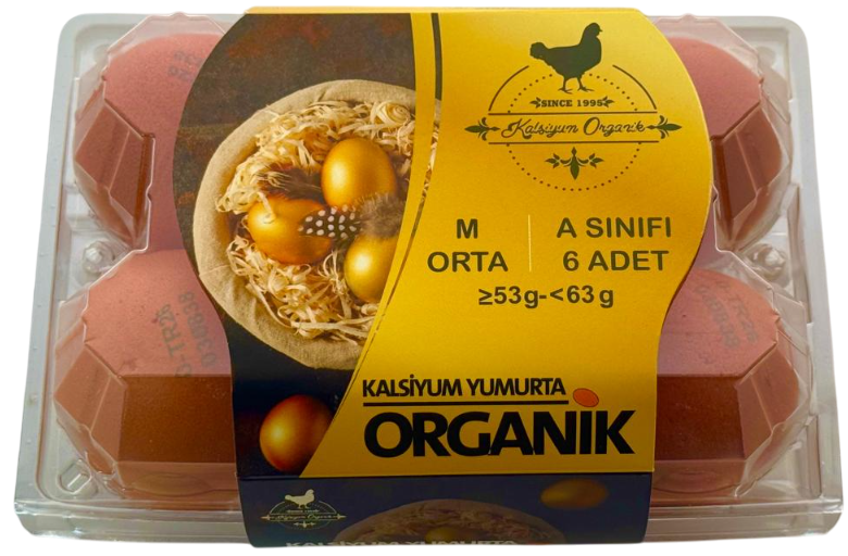 6'lı Organik Yumurta
